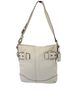 Coach White Leather Hobo One size - photo 1