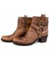 Cole Haan 100% Leather Solid Brown Ankle Boots Size 7 1/2 - photo 8