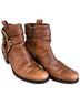 Cole Haan 100% Leather Solid Brown Ankle Boots Size 7 1/2 - photo 1