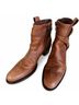 Cole Haan 100% Leather Solid Brown Ankle Boots Size 7 1/2 - photo 9
