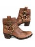 Cole Haan 100% Leather Solid Brown Ankle Boots Size 7 1/2 - photo 3