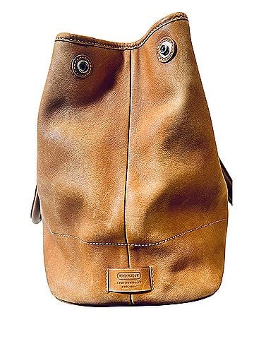 Coach HAMPTON Leather Tote (view 2)
