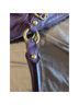 Coach Purple Leather Satchel One size - photo 6