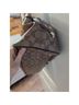 Coach 100% Coated Canvas Stripes Brown Blue White Tote One size - photo 6