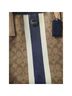 Coach 100% Coated Canvas Stripes Brown Blue White Tote One size - photo 4