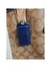 Coach 100% Coated Canvas Stripes Brown Blue White Tote One size - photo 7