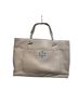 Tory Burch Gray Leather Tote One size - photo 1