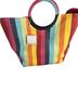 Shiraleah 100% Polypropylene Color Block Multi Color Tote One size - photo 1