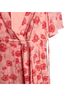 Torrid 100% Polyester Floral Pink Orange Casual Dress Size 12 - photo 5