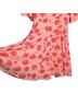Torrid 100% Polyester Floral Pink Orange Casual Dress Size 12 - photo 14