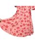 Torrid 100% Polyester Floral Pink Orange Casual Dress Size 12 - photo 6
