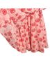 Torrid 100% Polyester Floral Pink Orange Casual Dress Size 12 - photo 8
