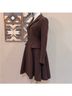 Ralph Lauren Collection Brown Coat Size 6 - photo 4