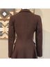 Ralph Lauren Collection Brown Coat Size 6 - photo 6