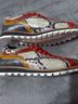 Diva 100% Leather Multi Color Sneakers Size 7 1/2 - photo 3