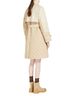 Weekend Max Mara 100% Polyester 65% Cotton 35% Polyester 58% Polyester 40% Cashmere 2% Wool 100% Polyester 100% Cotton 60% Viscose 40% Polyester Solid Brown Tan Ivory White Multi Color Trenchcoat Size 2 - photo 2