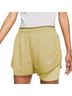 Nike 100% Polyester 84% Recycled Polyester 16% Spandex 100% Recycled Polyester Solid Yellow Athletic Shorts Size M - photo 3