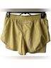 Nike 100% Polyester 84% Recycled Polyester 16% Spandex 100% Recycled Polyester Solid Yellow Athletic Shorts Size M - photo 5