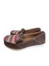 Ariat 100% Suede 100% Leather Print Brown Flats Size 9 - photo 2
