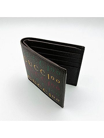 Gucci 100 Centennial Men's Brown Leather Bifold Wallet (view 2)