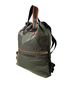 Dolce & Gabbana Basic 100% Canvas Solid Multi Color Military Green Patchwork Rucksack Backpack Men's Bag One size - photo 3