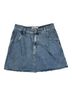 Free People 100% Cotton Solid Blue Active Skirt Size 29 waist - photo 1