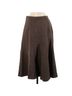 Coldwater Creek Brown Wool Skirt Size S - photo 2