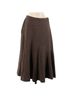 Coldwater Creek Brown Wool Skirt Size S - photo 1