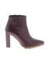 Anine Bing 100% Leather Brown Purple Heels Size EU 39 - photo 1