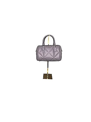 Coach Puffy Rowan Satchel Leather Satchel (view 1)