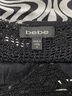 Bebe Black Silver Cocktail Dress Size M - photo 3