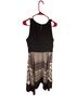 Melrose Floral Black White Cocktail Dress Size 16 - photo 1