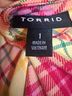 Torrid Plaid Multi Color Casual Dress Size 16 - photo 3