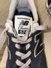 New Balance Black Gray Sneakers Size 7 - photo 3