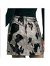 Free People Camo Black Green Casual Skirt Size 4 - photo 10
