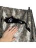 Free People Camo Black Green Casual Skirt Size 4 - photo 11