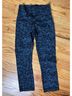 Lululemon Athletica Blue Black Leggings Size 4 - photo 2