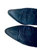 Larry Mahan Cowboy Collection Black Red Boots Size 7 - photo 2