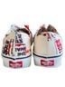 Vans 100% Fabric Graphic Tan Red Sneakers Size 8 1/2 - photo 2