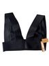 SKIMS Solid Black Swimsuit Top Size M - photo 2