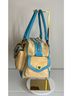 Coach 100% Suede Tan Blue Leather Shoulder Bag One size - photo 3