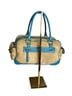 Coach 100% Suede Tan Blue Leather Shoulder Bag One size - photo 2