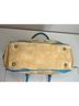 Coach 100% Suede Tan Blue Leather Shoulder Bag One size - photo 8