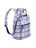 Vera Bradley 100% Cotton Plaid Purple Backpack One size - photo 5