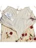 The Workshop 100% Rayon Floral Red Ivory Casual Dress Size L - photo 6