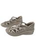 Bzees Pink Silver Sandals Size 10 - photo 4