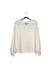 Ann Taylor LOFT 100% Cotton White Sweatshirt Size L - photo 1