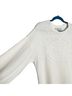 Ann Taylor LOFT 100% Cotton White Sweatshirt Size L - photo 4