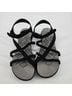 Bearpaw Graphic Black Gray Sandals Size 10 - photo 3