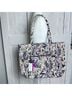 Vera Bradley 100% Polyester Paisley Blue Orange Tote One size - photo 3